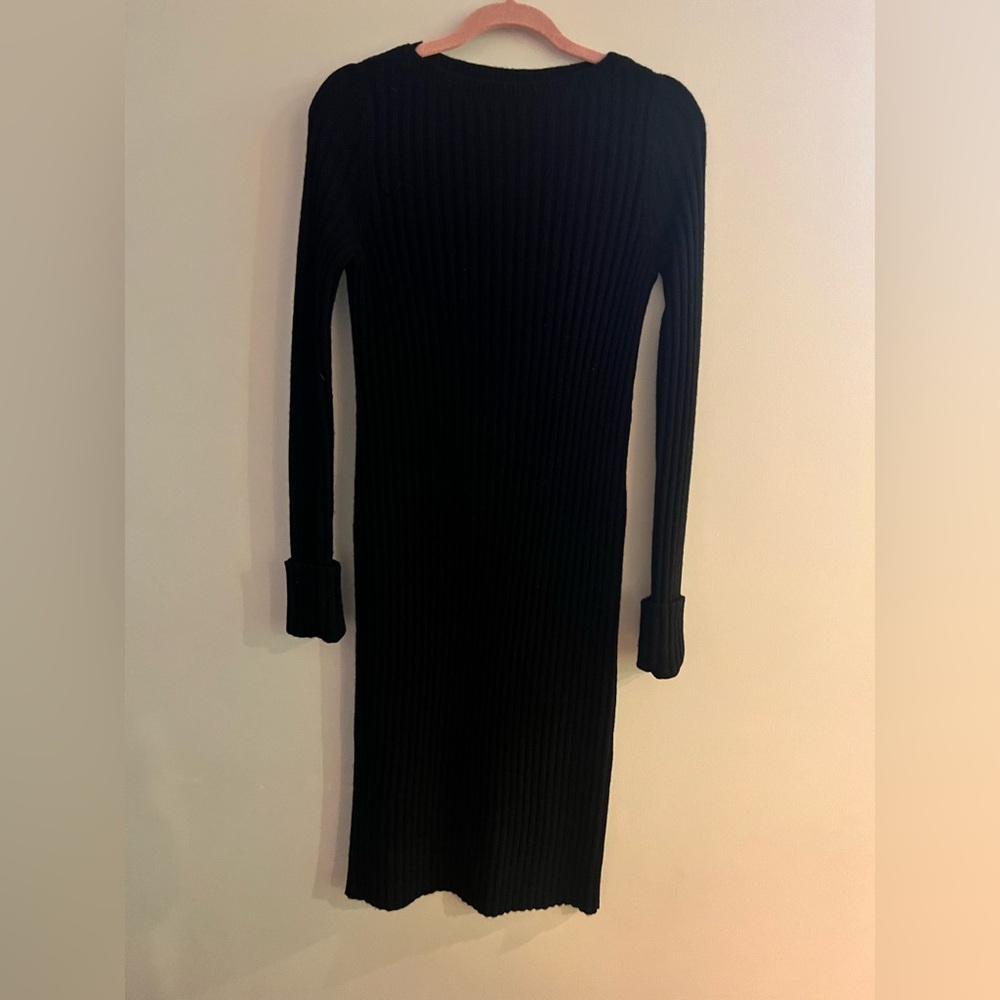 Vintage Ralph Lauren Black Knit Dress